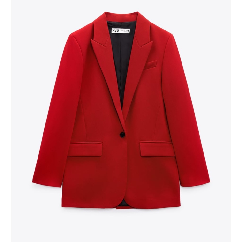 Zara Red blazer size XS